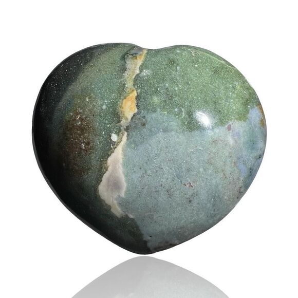 OC Jasper Crystal Heart Carving - Picture 11 of 11
